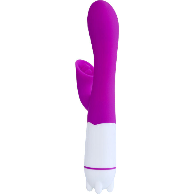ARMONY - HAPPY VIBRATOR &amp; STIMULATOR WITH VIOLET RECHARGEABLE TONGUE