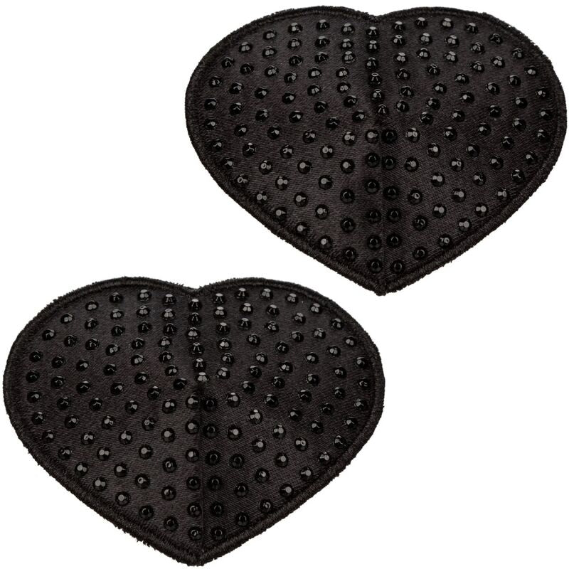 CALEXOTICS - RADIANCE HEART-SHAPED JEWEL NIPPLE GUARDS