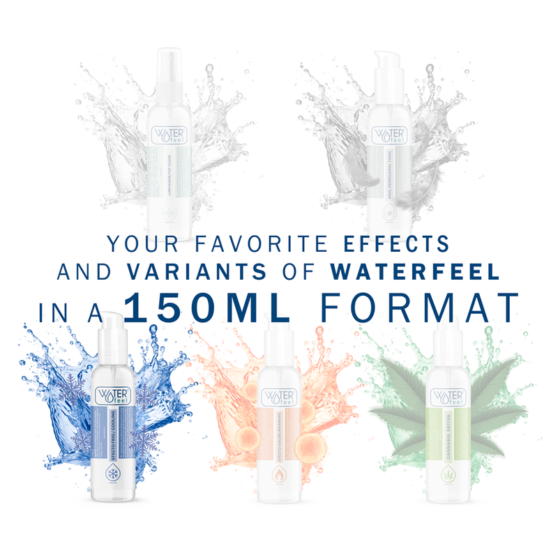 WATERFEEL - LUBRICANT WITH COLD EFFECT 150 ML