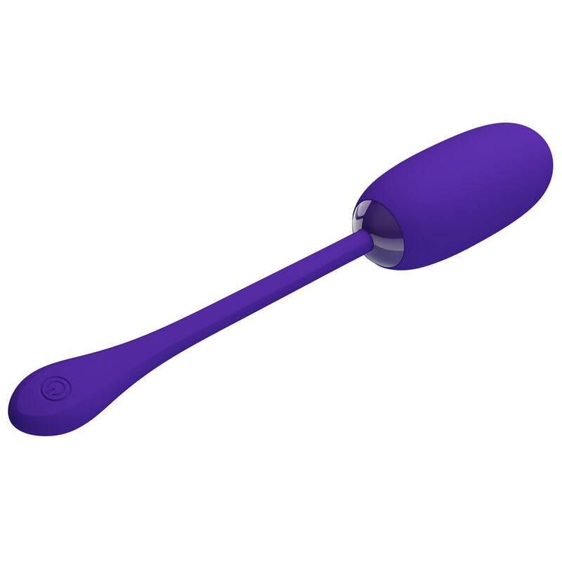 PRETTY LOVE - JULIUS WATERPROOF, RECHARGEABLE VIBRANT EGG PURPLE