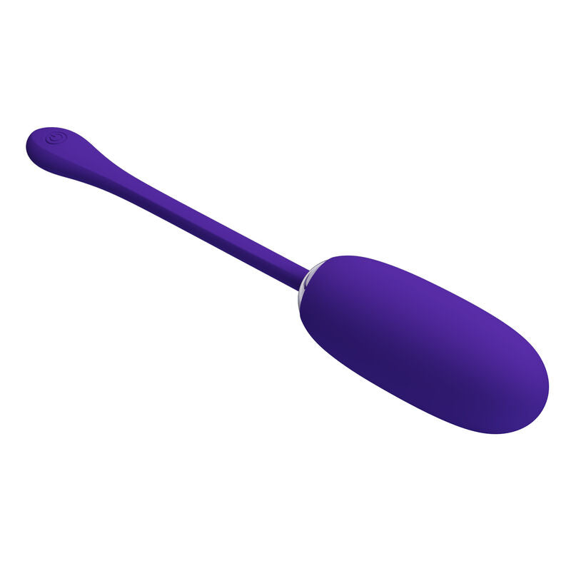 PRETTY LOVE - JULIUS WATERPROOF, RECHARGEABLE VIBRANT EGG PURPLE