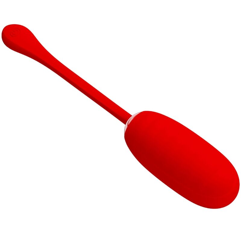 PRETTY LOVE - KIRK RECHARGEABLE VIBRATION EGG RED