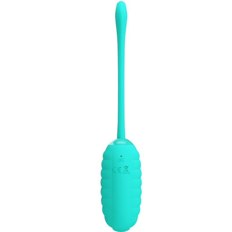 PRETTY LOVE - KIRK RECHARGEABLE VIBRANT EGG, AQUA GREEN