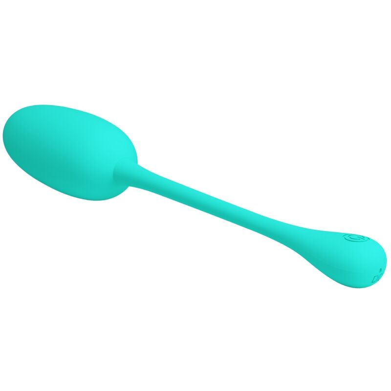 PRETTY LOVE - KNUCKER WATER GREEN RECHARGEABLE VIBRATION EGG