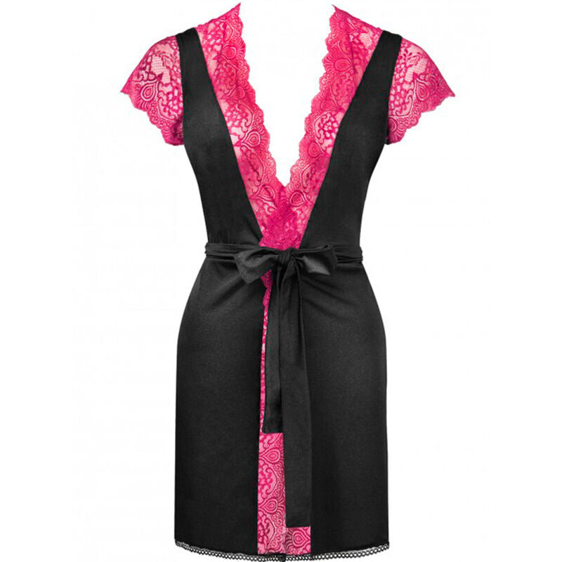 LIVCO CORSETTI FASHION - KUMIKO LC 90428 DRESS + PANTIES BLACK L/XL