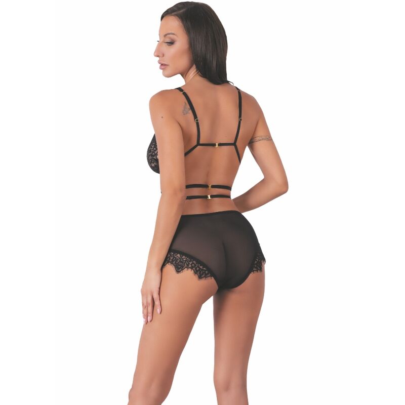 LIVCO CORSETTI FASHION - DREZNA LC 90733 Bra + Panties Black