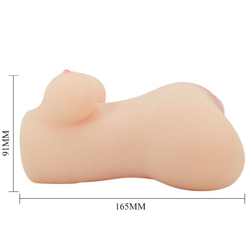CRAZY BULL - REALISTIC VAGINAL AND ANUS VIBRATOR HANNAH