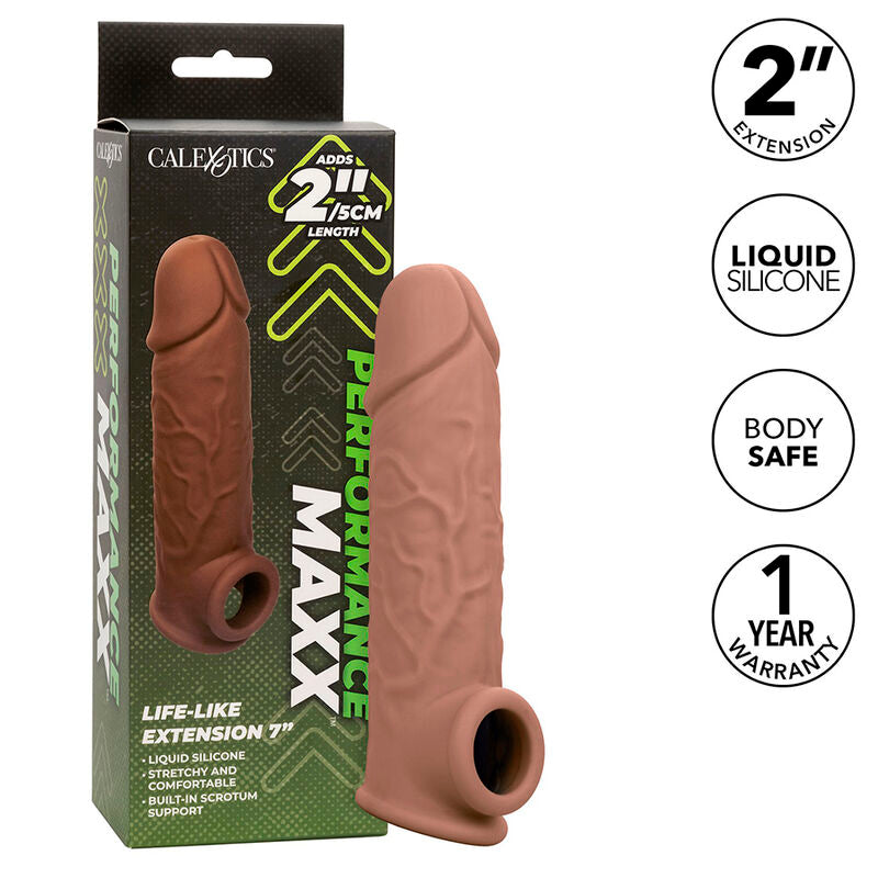 CALEXOTICS - PERFORMANCE MAXX LIFELIKE EXTENSION 7 BROWN SKIN
