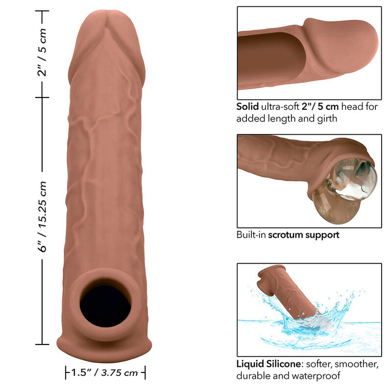 CALEXOTICS - PERFORMANCE MAXX LIFELIKE EXTENSION 8 BROWN SKIN