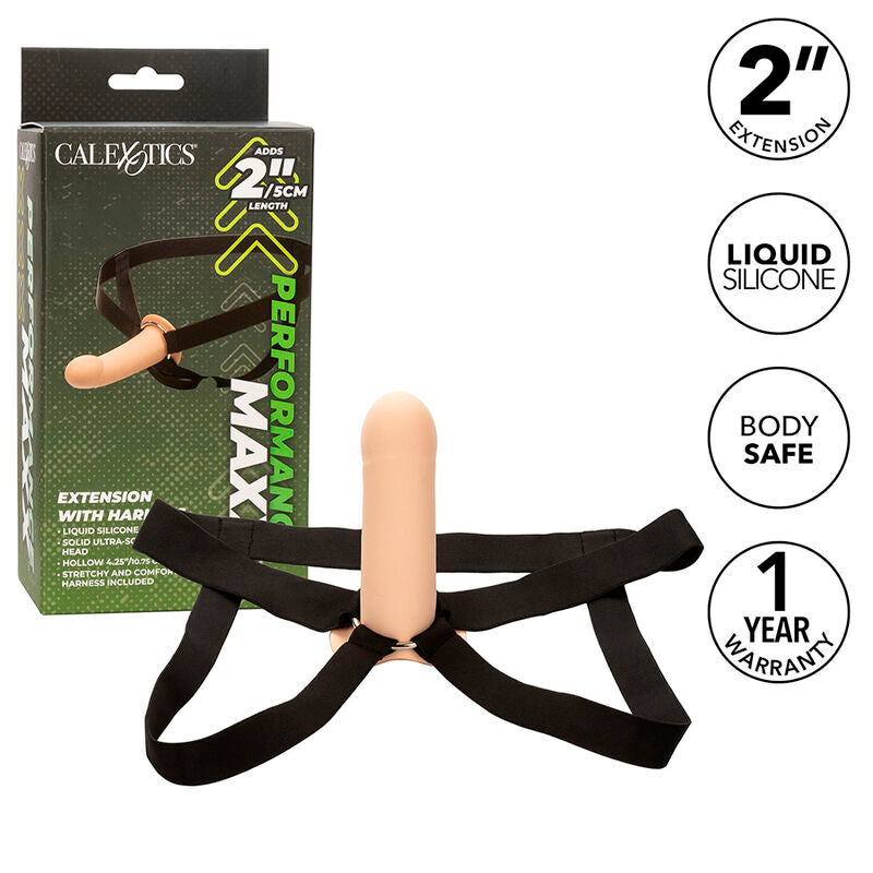 CALEXOTICS - PERFORMANCE MAXX EXTENSION WITH STRAP LIGHT SKIN