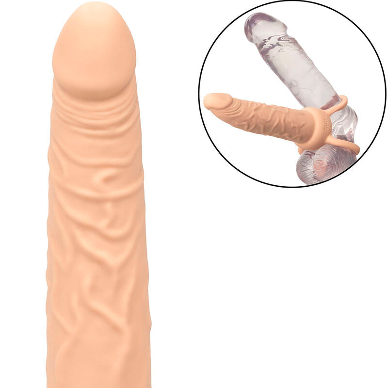 CALEXOTICS - PERFORMANCE MAXX RECHARGEABLE DUAL PENETRATOR, LIGHT SKIN