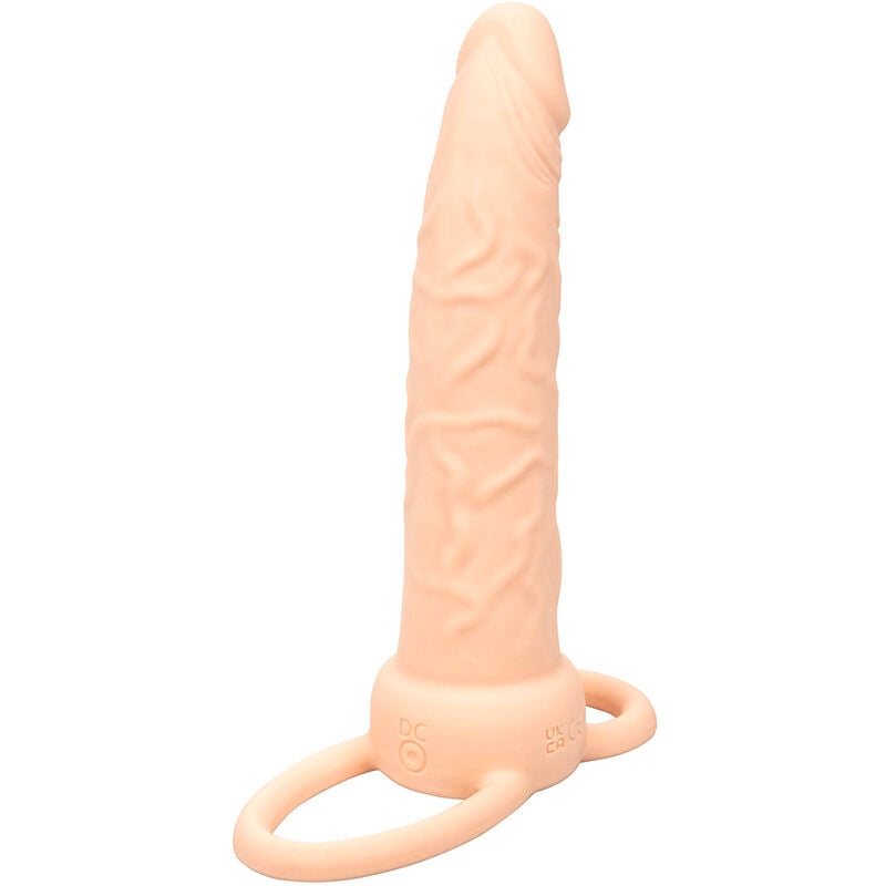 CALEXOTICS - PERFORMANCE MAXX RECHARGEABLE DUAL PENETRATOR, LIGHT SKIN
