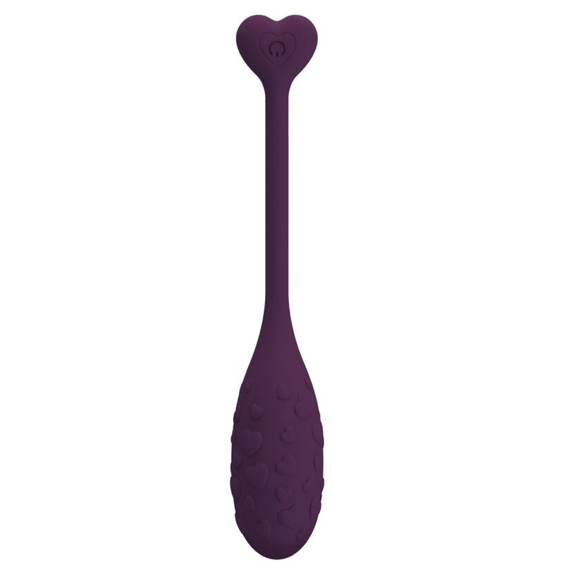 PRETTY LOVE - FISHERMAN APP-CONTROLLED VIBRANT EGG PURPLE