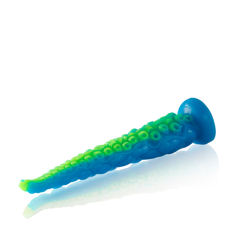 EPIC - SCYLLA FLUORESCENT THIN TENTACLE DILDO, SMALL SIZE