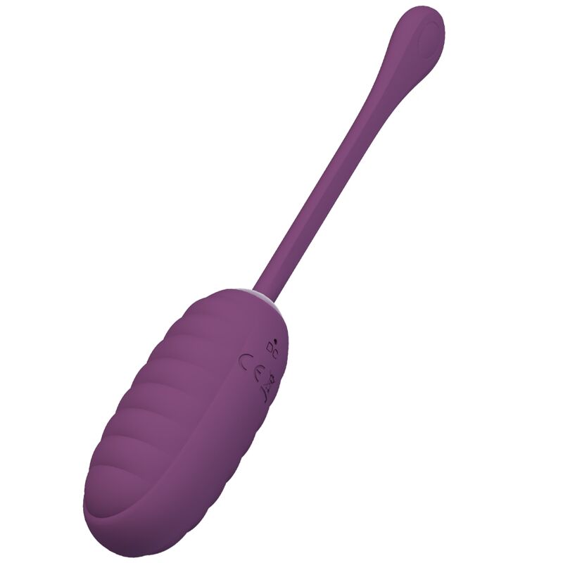 PRETTY LOVE - CASPER PURPLE RECHARGEABLE VIBRANT EGG