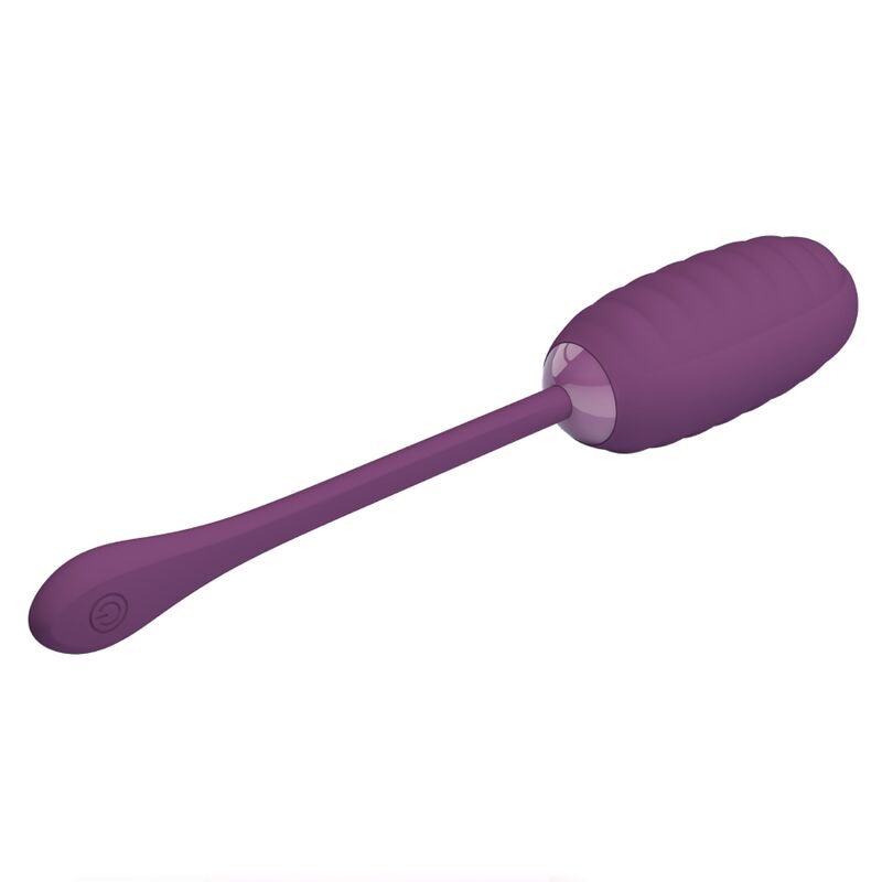 PRETTY LOVE - CASPER PURPLE RECHARGEABLE VIBRANT EGG