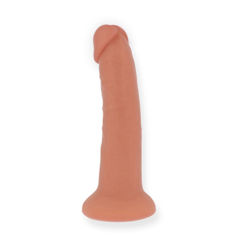 ONINDER - LARGE BOGOTÁ VIBRATOR DILDO, 9 SPEEDS, NATURAL, 22 CM -O- 4.5 CM - FREE APP