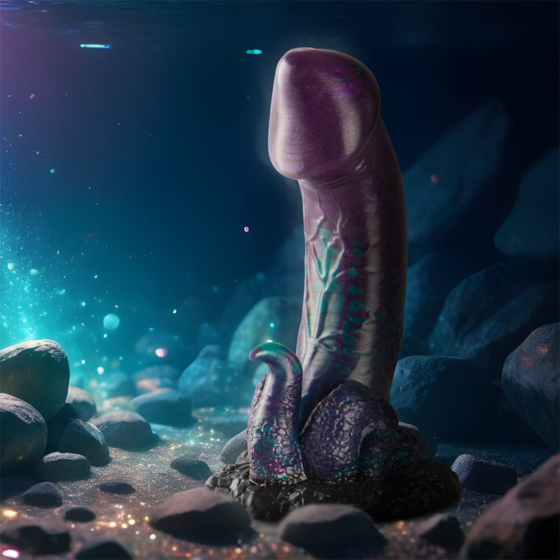 EPIC - BASILISK DILDO DOUBLE SCALMED PLEASURE, SMALL SIZE