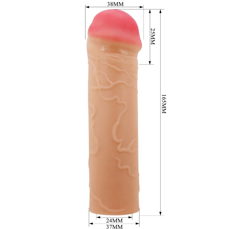 PRETTY LOVE - NILE PENIS EXTENDER COVER MEAT