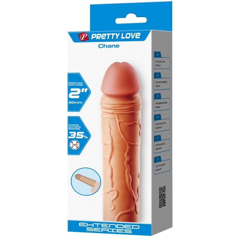 PRETTY LOVE - CHANE PENIS EXTENDER COVER MEAT