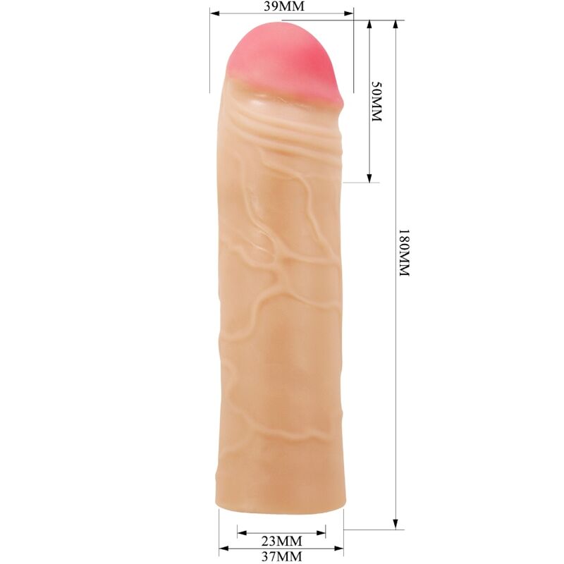 PRETTY LOVE - CHANE PENIS EXTENDER COVER MEAT