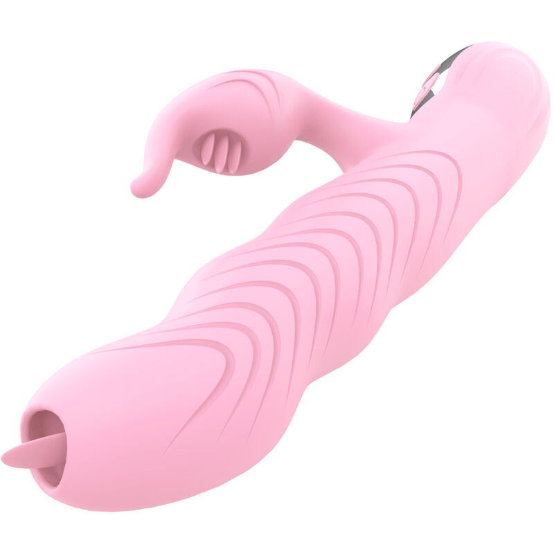 ARMONY - MARCIA VIBRATOR &amp; PUSHING DOUBLE TONGUE WARMING EFFECT PINK