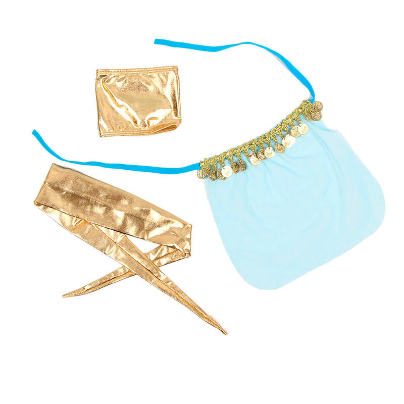 SUBBLIME - BLUE INDIAN STYLE LINGERIE SET S/M