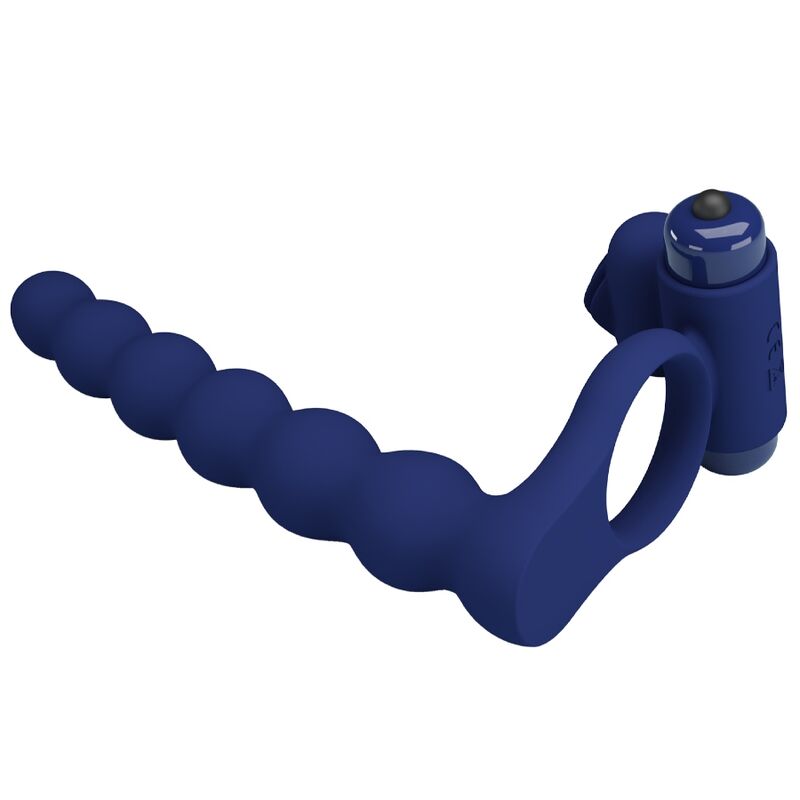 PRETTY LOVE - AJMAL VIBRATION RING WITH STICK BLUE