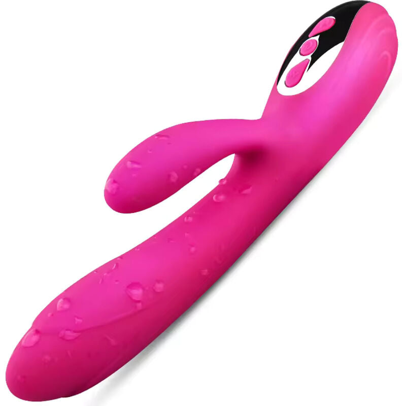 ARMONY - FLEXIBLE VIBRATOR &amp; STIMULATOR WITH FUCHSIA WARMING EFFECT