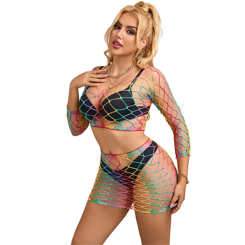 SUBBLIME - 952440 2-PIECE NET SET LONG ARM RAINBOW ONE SIZE