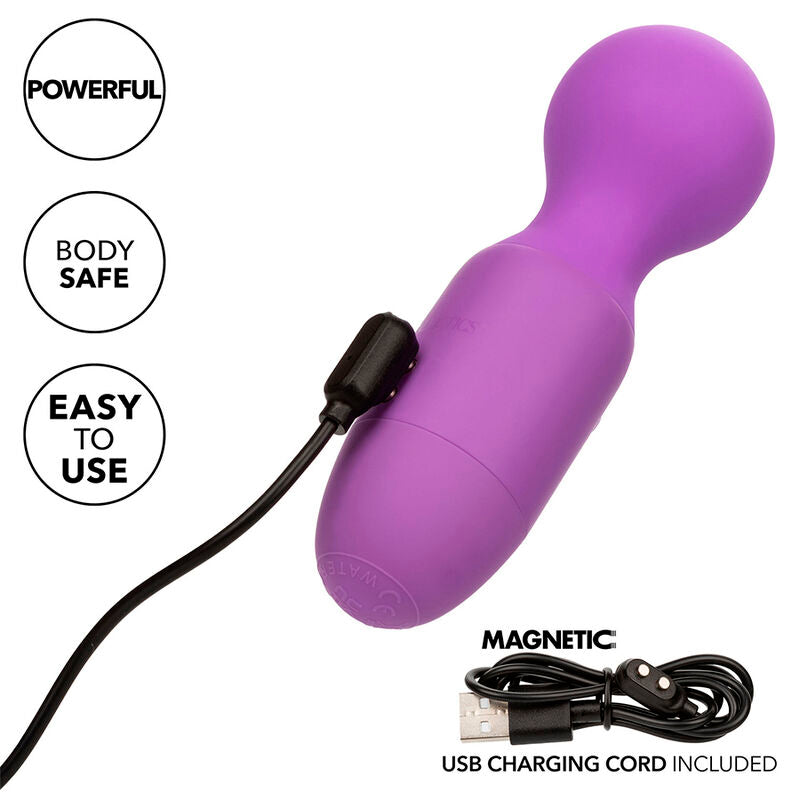 CALEXOTICS -  FIRST TIME WIEDERAUFLADBARES MASSAGERÄT 10 VIBRATIONEN LILA