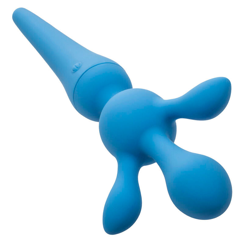 CALEXOTICS - COUTURE KIT VIBRATOR ROD 10 VIBRATIONS BLUE