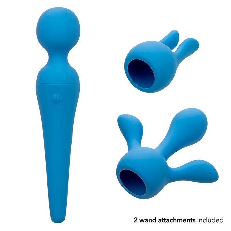 CALEXOTICS - COUTURE KIT VIBRATOR ROD 10 VIBRATIONS BLUE