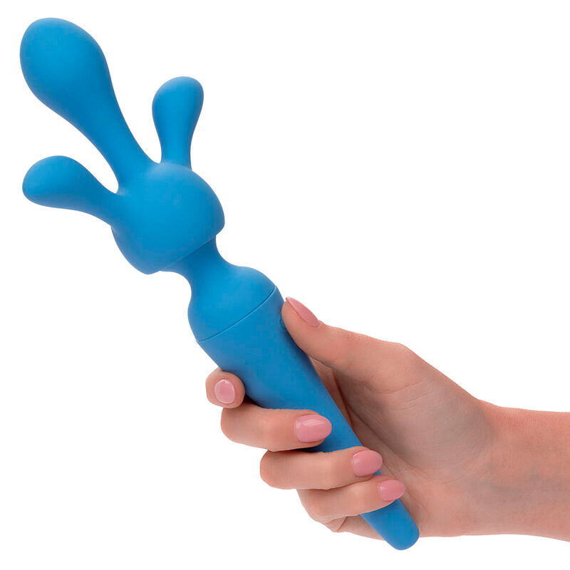 CALEXOTICS - COUTURE KIT VIBRATOR ROD 10 VIBRATIONS BLUE