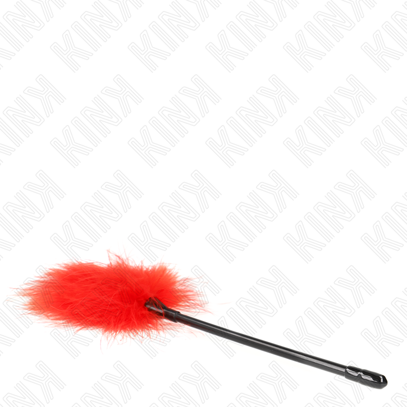 KINK - RED TICKET FEATHERS FOR THE BONDAGE SET 27 CM