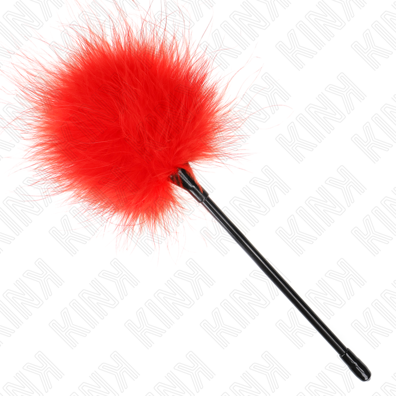 KINK - RED TICKET FEATHERS FOR THE BONDAGE SET 27 CM