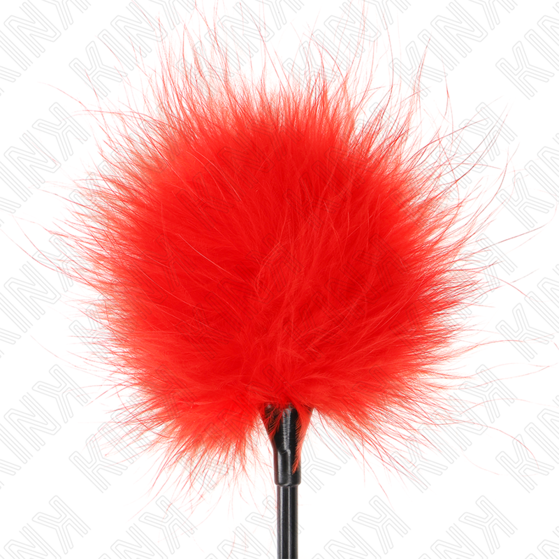 KINK - RED TICKET FEATHERS FOR THE BONDAGE SET 27 CM