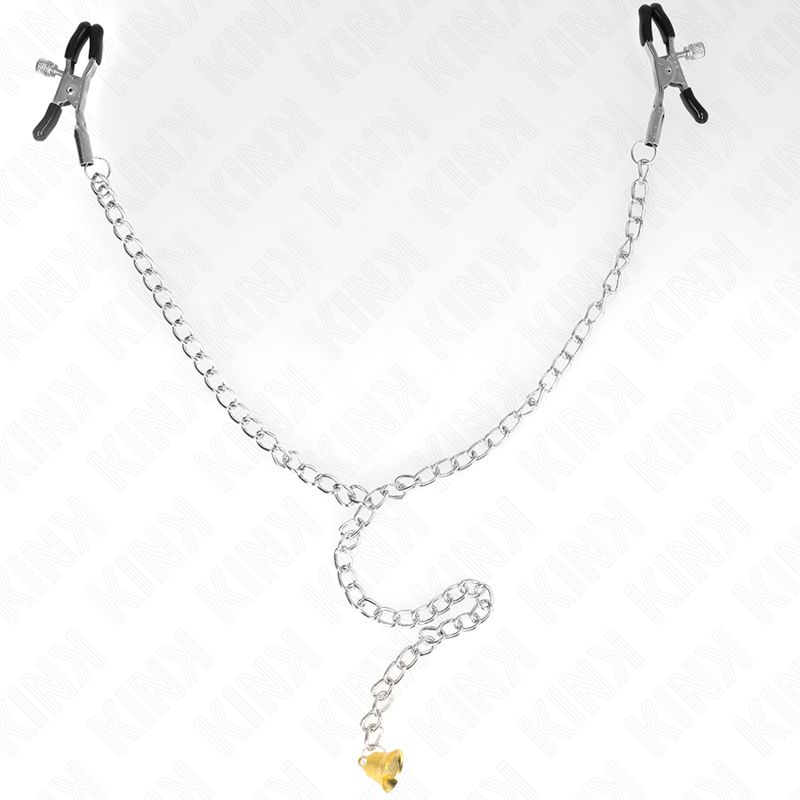 KINK - CHAIN ​​NIPPLE CLAMPS WITH HORNE PLEATE 30 CM