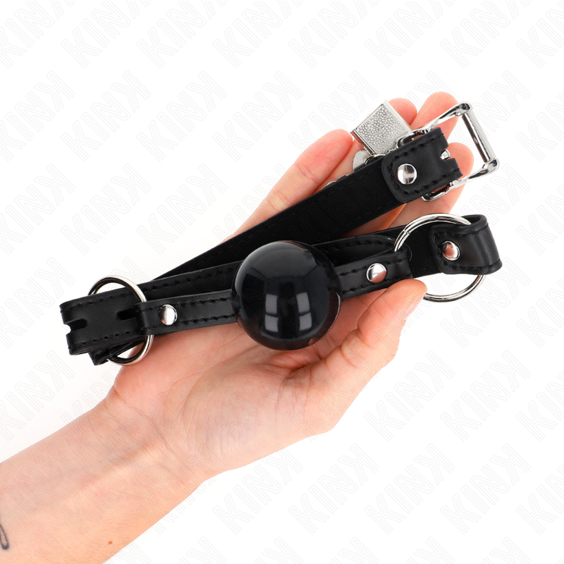 KINK - TPE BALL 4 CM GAUG WITH BLACK LOCK 60 x 2 CM