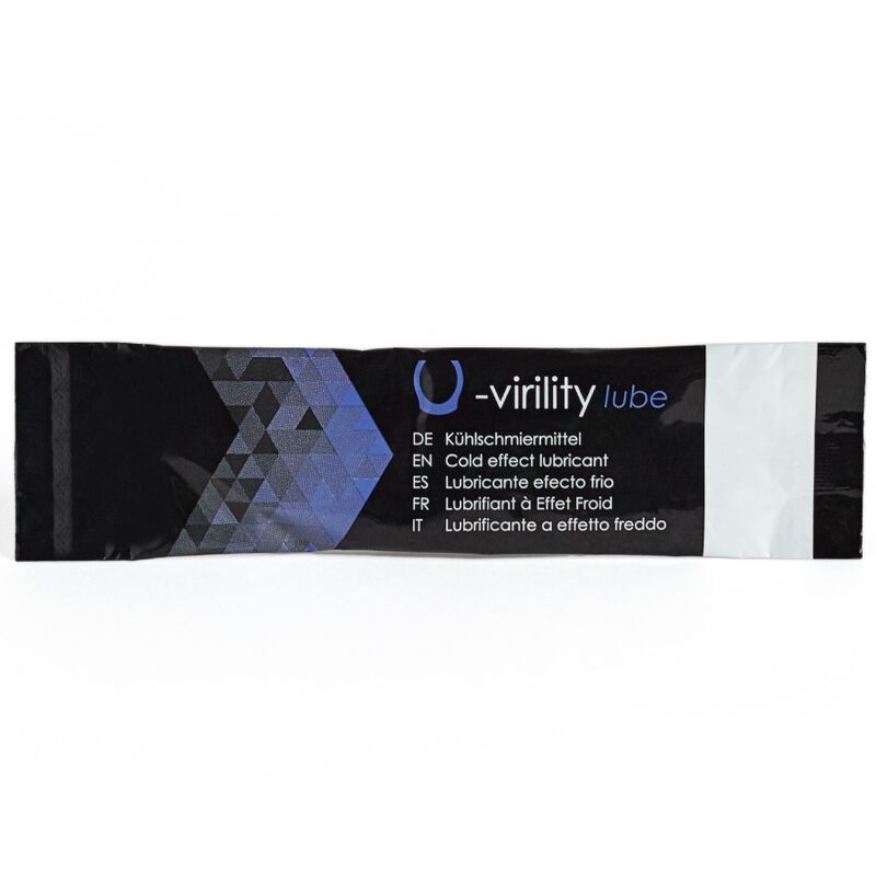 500 COSMETICS - U-VIRILITY LUBE LUBRICANT WITH COLD EFFECT 10 X 5 ML