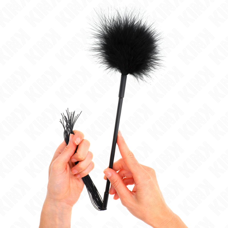 KINK - SILICONE TICK WITH FEATHERS 47 CM