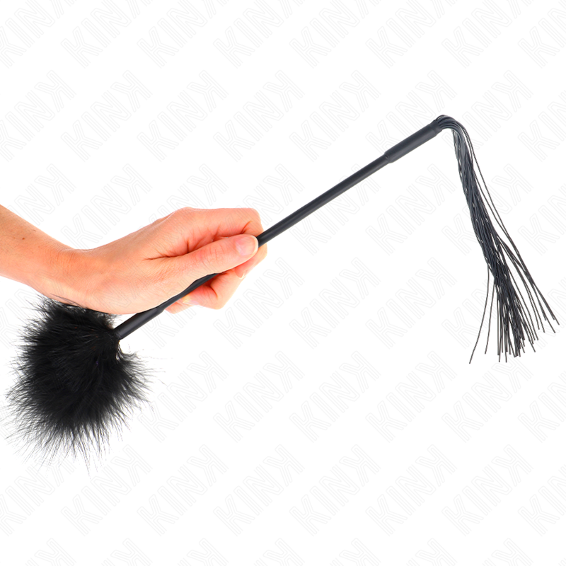 KINK - SILICONE TICK WITH FEATHERS 47 CM