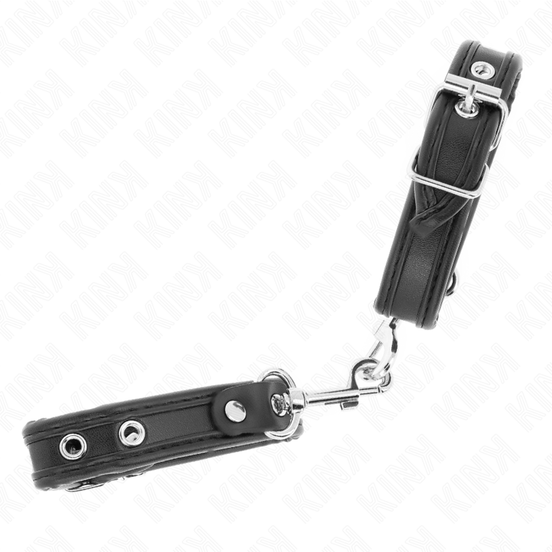 KINK - MINI BRACELETS BLACK WITH RIVETS ADJUSTABLE 16-22 CM X 2 CM
