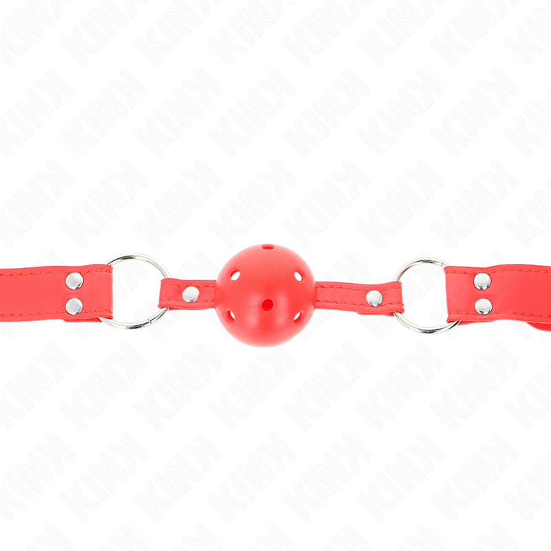 KINK - COMPLETE RED HOLLOW BALL KNOB 62 x 2 CM