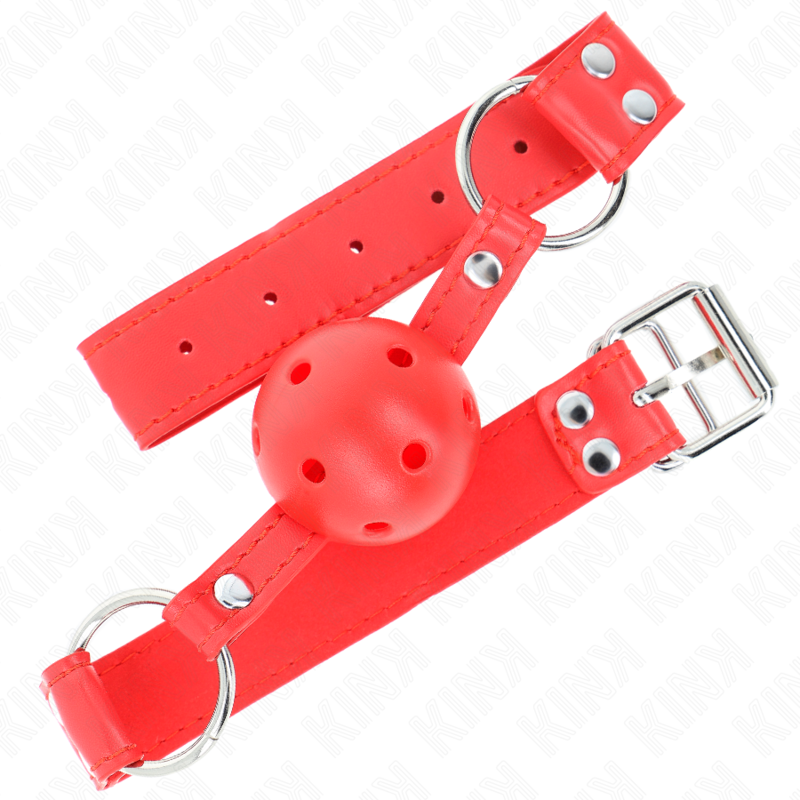 KINK - COMPLETE RED HOLLOW BALL KNOB 62 x 2 CM