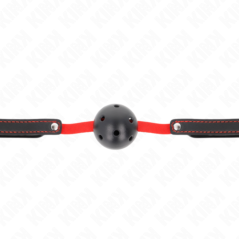 KINK - HOLLOW HARD MOUTH 4.5 CM GAGGLE WITH ELASTIC BELT 56 x 1.5 CM