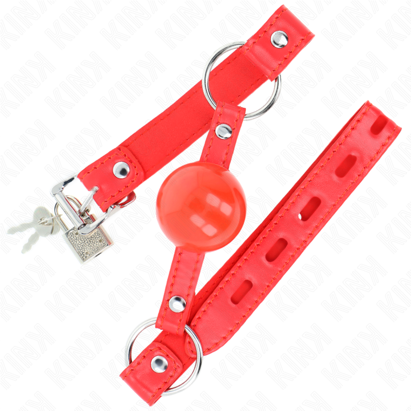 KINK - TPE BALL 4 CM GAUG WITH ROJO LOCK 60 x 2 CM