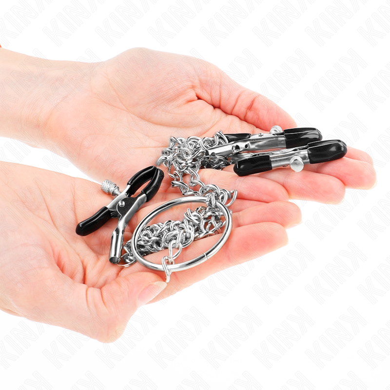 KINK - TRIPLE NIPPLE AND CLIP CLAMPS WITH CHAIN ​​MODEL 0