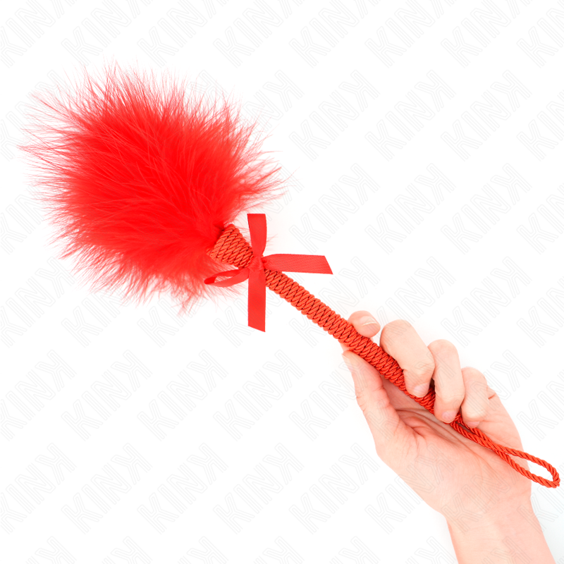 KINK - NYLON ROPE BAR WITH CUSHION SPRINGS AND RED BOW 25 CM