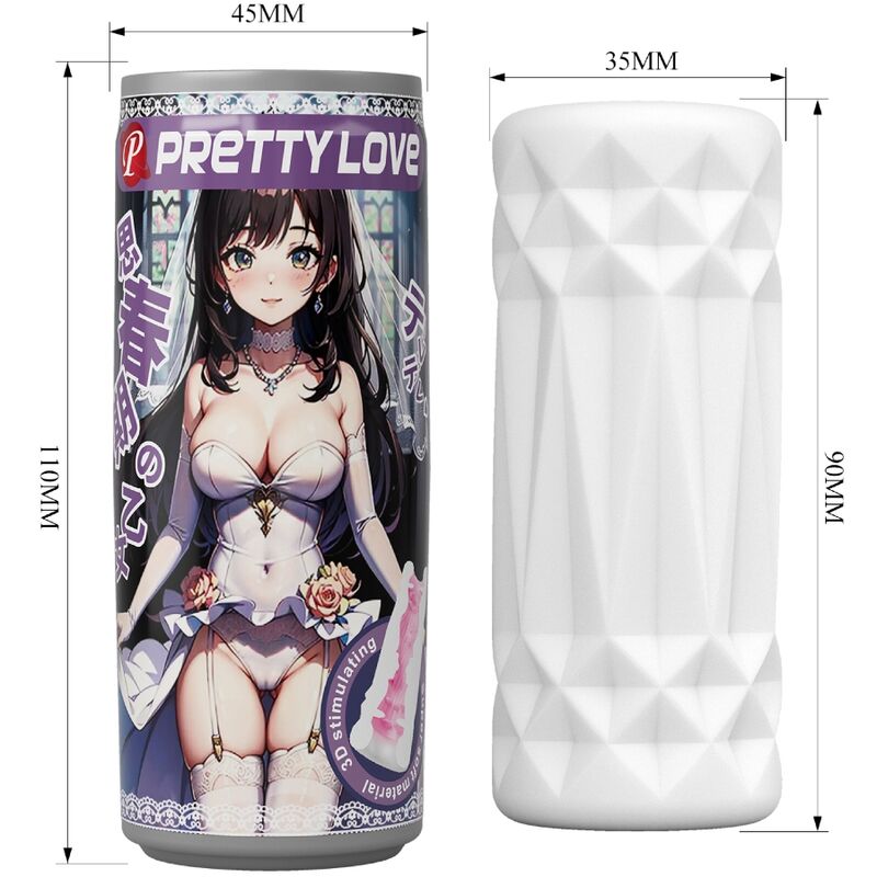 PRETTY LOVE - MALE MASTURBATOR, MODEL 2